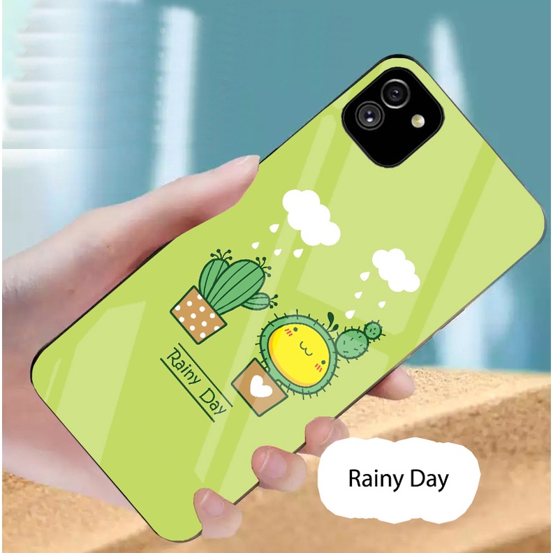 Ốp Lưng SAMSUNG GALAXY A03 mặt kính gương bóng