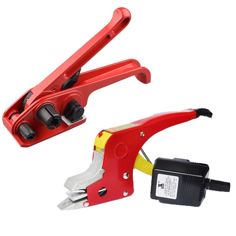Dụng cụ kẹp đai thùng catton bằng nhiệt-máy kẹp dây đai KG15C-dụng cụ kéo dây đai