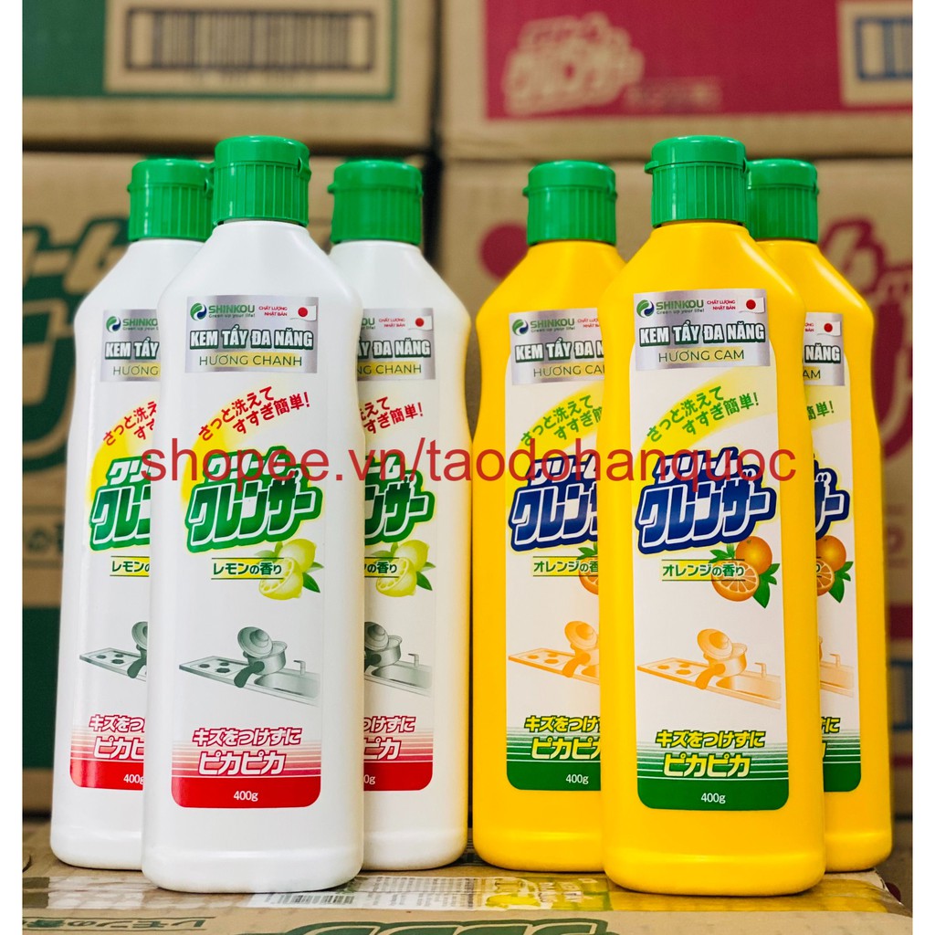 Kem Tẩy Rửa Đa Năng SHINKOU 400Gr Chính Hãng MITSUEI Nội Địa Nhật Bản
