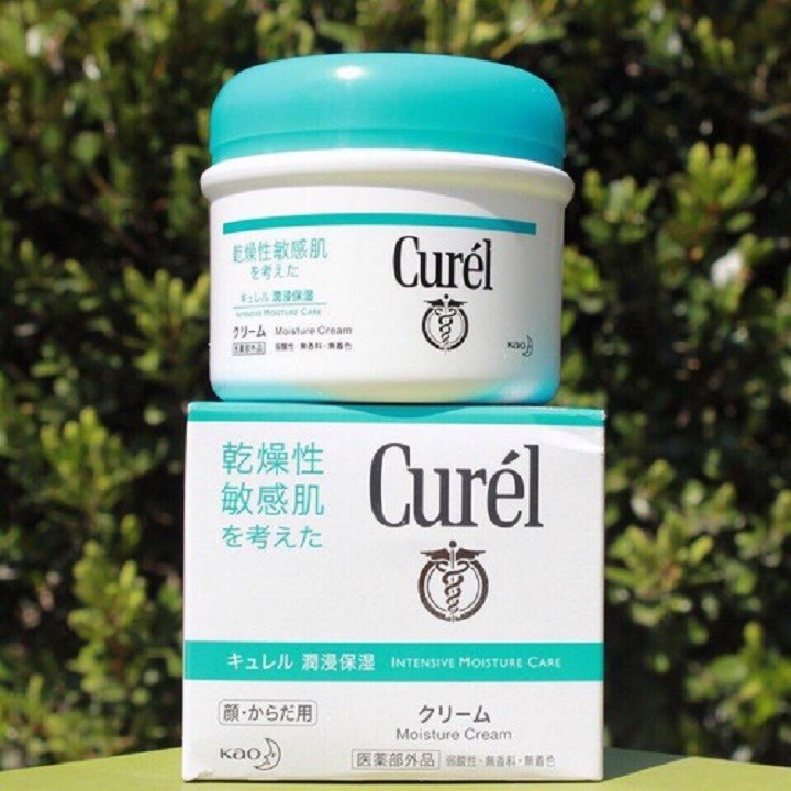 Kem dưỡng da Kao Curel Moisture Cream 90 gr Nhật nội địa cho da khô và nhạy cảm