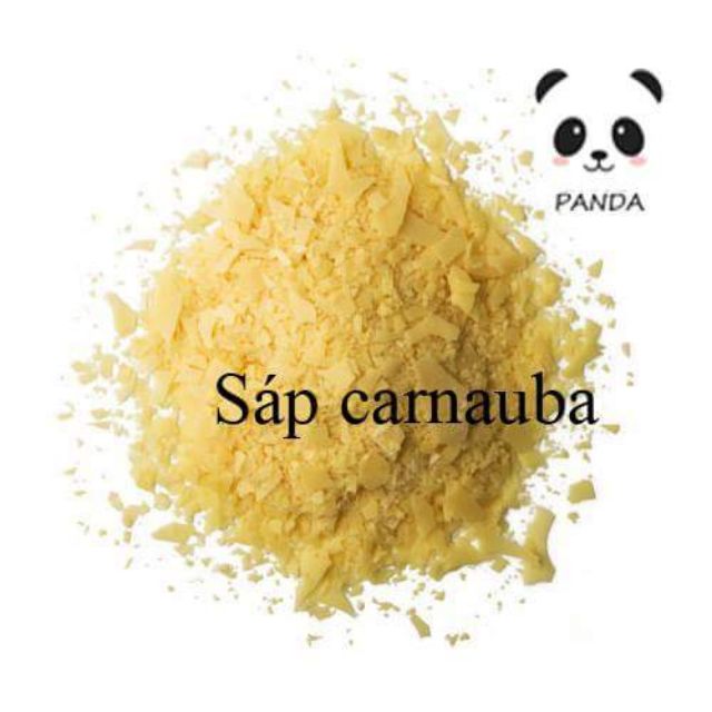 Sáp carnauba 100g Nguyên liệu làm mỹ phẩm Nguyên liệu làm son handmde <3 Panda Store