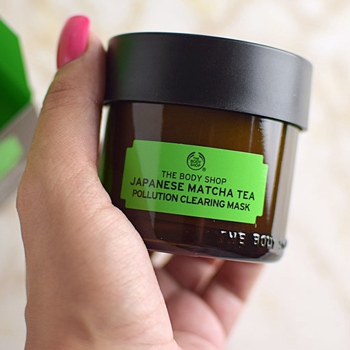 Mặt nạ thanh lọc da the body shop japanese matcha tea pollution clearing mask