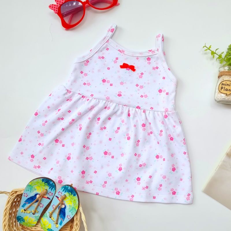 Bunnybaby - Váy Bunny 2 dây hè mát cho bé 4-12kg