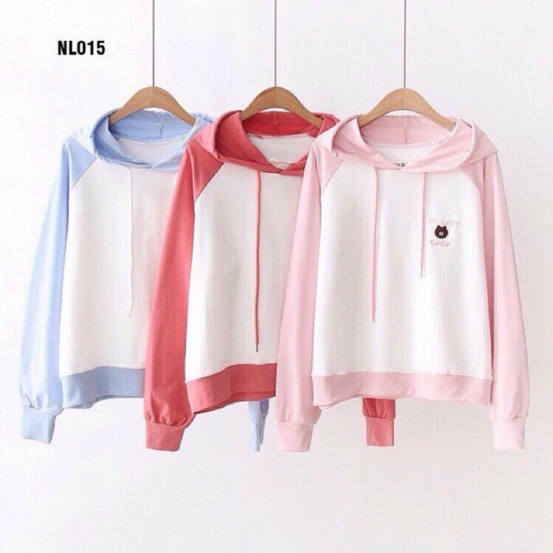 Áo hoodie cute size nhỏ