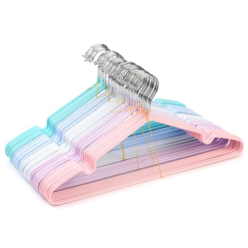 Móc treo quần áo nhôm bọc nhựa Người lớn / Trẻ em