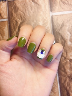 Hoa bột nail