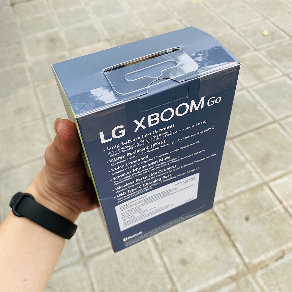 Loa Bluetooth LG XBOOM Go PN1 công suất 3W, thời lượng pin 5 tiếng - Hàng New Fullbox bảo hành 12 tháng