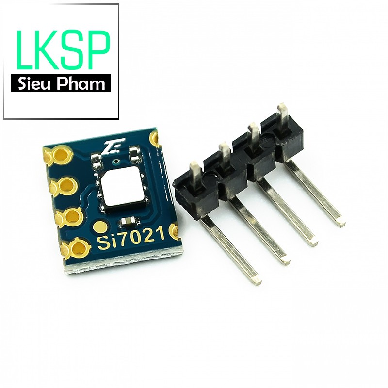 Modul Cảm Biến Nhiệt Độ Độ Ẩm Công Nghiệp Si7021 Giao Tiếp I2C