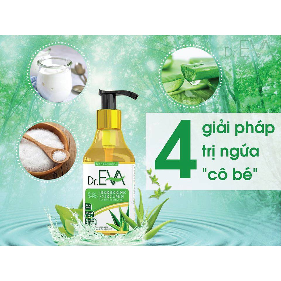Dung Dịch Vệ Sinh DR.EVA  Nấm Ngứa, An Toàn Cho Da- Viện hàn lâm KHCNVN
