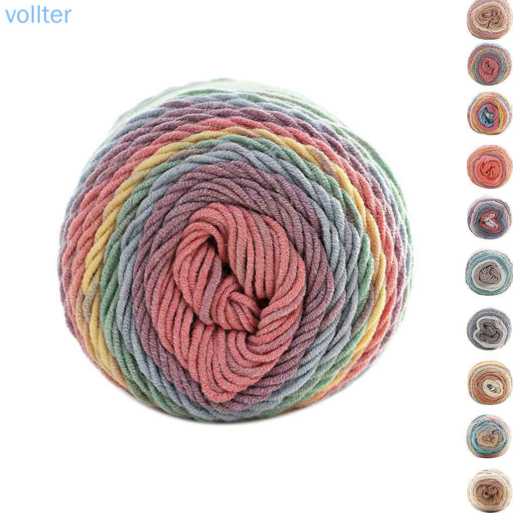Set 5 Cuộn Len Đan Khăn Choàng 100g