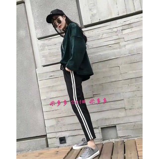 Quần Thể Thao Nữ Jogger 2 Sọc