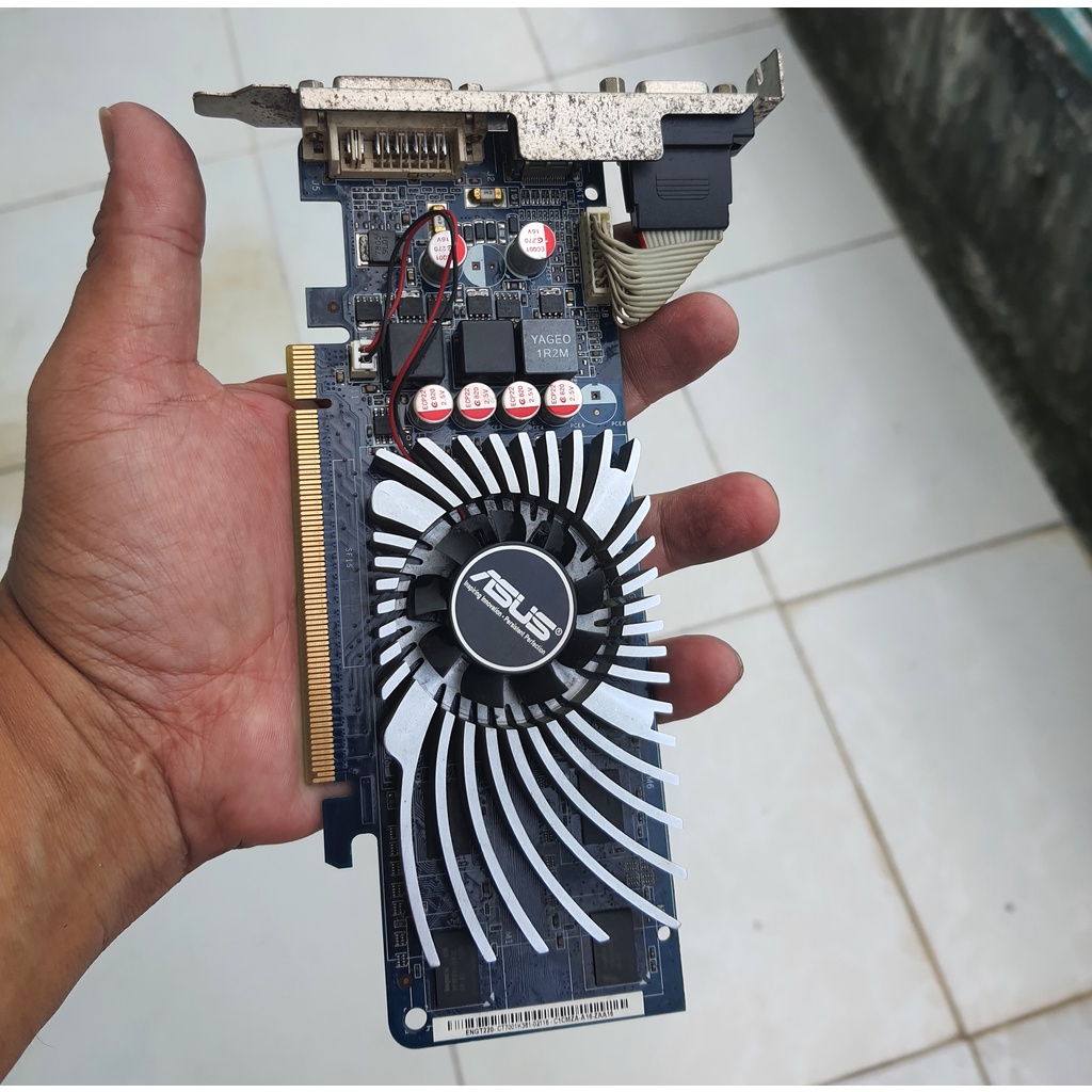 CARD MÀN HÌNH VGA GIGABYTE GV-N95TOC-1GI + VGA  ASUS ENGT220-DI-1GD3LP - HÀNG THÁO MÁY