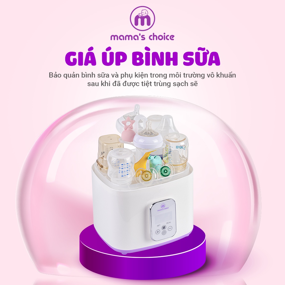 Máy Tiệt Trùng Sấy Khô và Hâm Sữa 5 in 1 Mama’s Choice