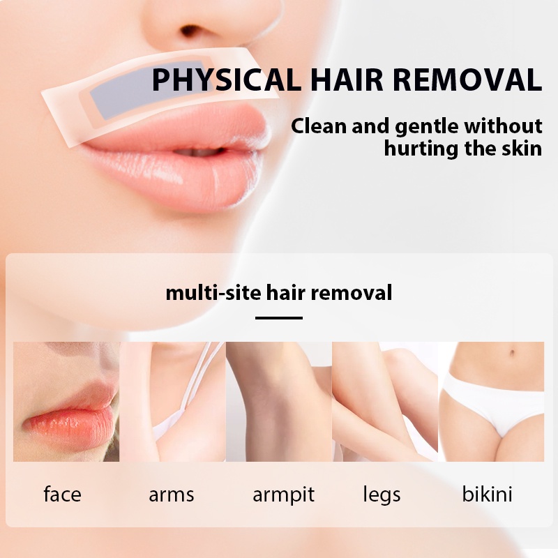 Miếng dán sáp tẩy lông RUOALL tiện dụng 100g