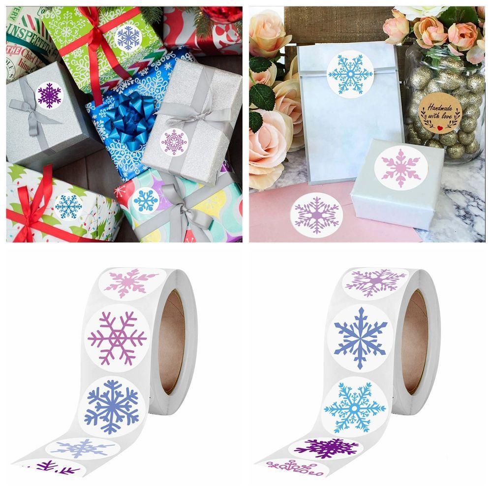 Nhãn Dán Giấy 1 Inch Dùng Trang Trí Quà Tặng DIY