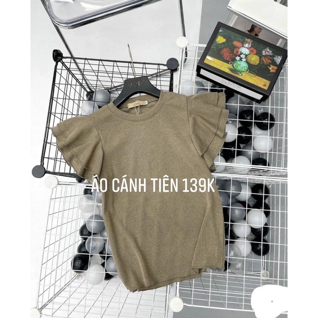 Áo Cánh Tiên - Quần Sooc Nhung - Ảnh Thật | BigBuy360 - bigbuy360.vn