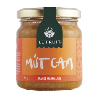 Mứt Cam từ trái cây tươi Le Fruit 225G
