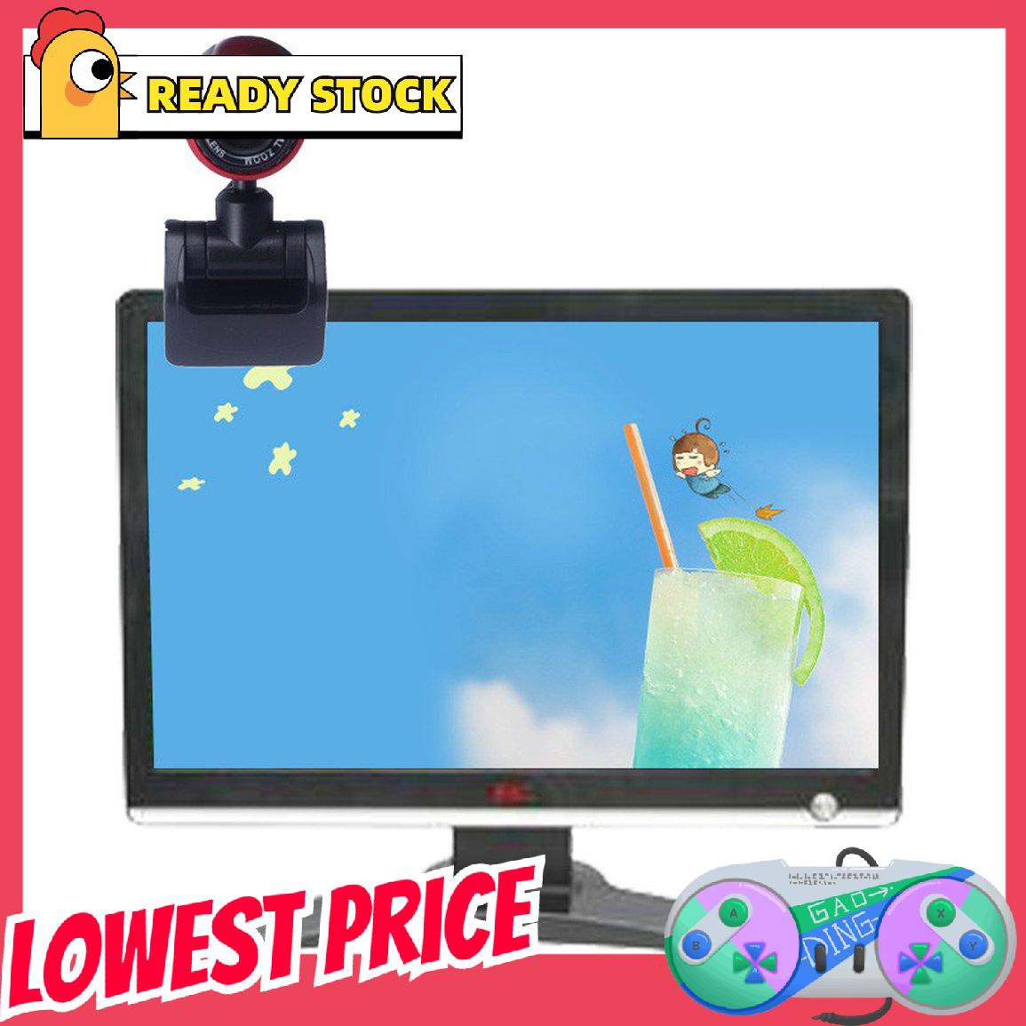Webcam Usb 2.0 Kèm Mic Cho Máy Tính | BigBuy360 - bigbuy360.vn