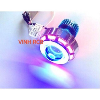 đèn hậu chớp f1 led bi cầu 2 chế độ siêu sáng gắn mọi loại xe