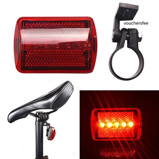 Đèn phía sau xe đạp 5 led 7 chế độ