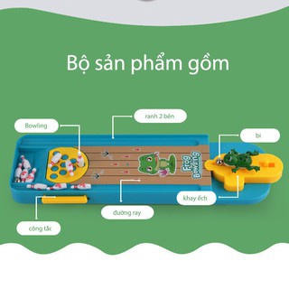 Ếch bắn bowling, ếch bắn bi