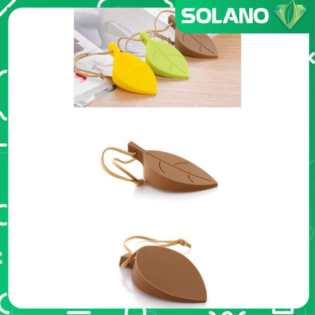 Miếng chắn khe cửa chống va đập SOLANO chặn cửa ra vào cửa sổ chống ồn đa năng hình lá HG-001183