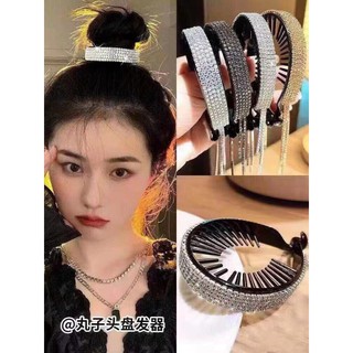 Kẹp Búi Tóc Đính Đá Cỡ Lớn Phong Cách Hàn