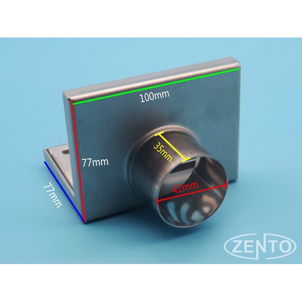 Phễu thoát nước vách tường inox304 Scupper Drain TS140