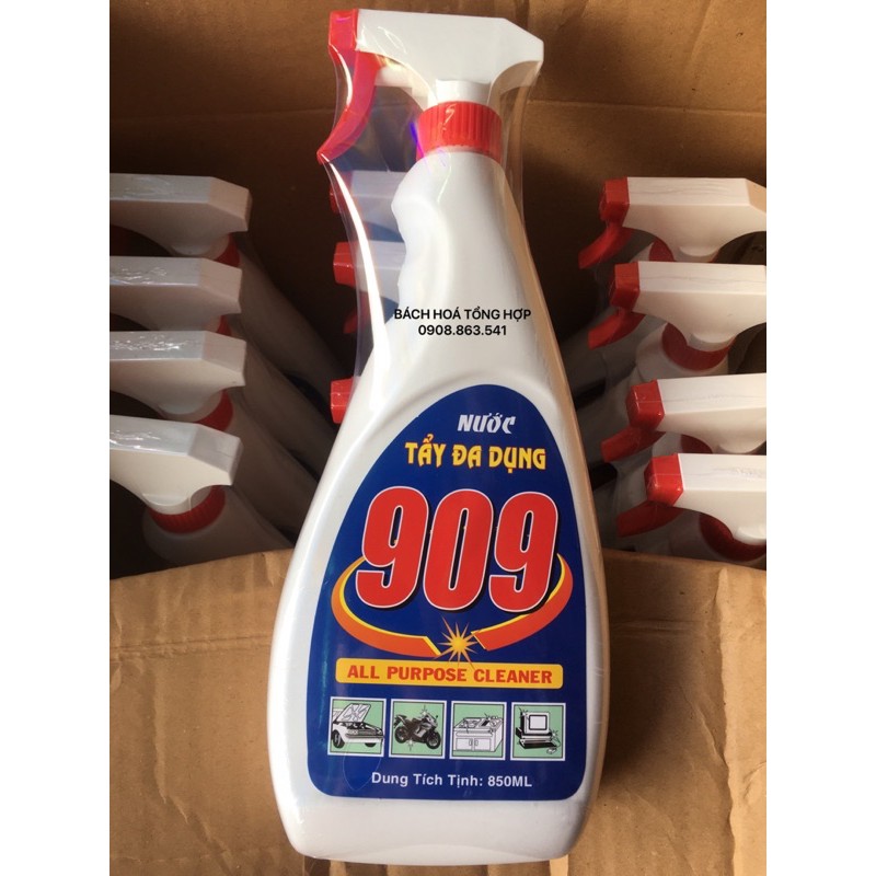Nước Tẩy Đa Dụng 909 Chai Lớn 850ml,Chất Tẩy Đa Năng