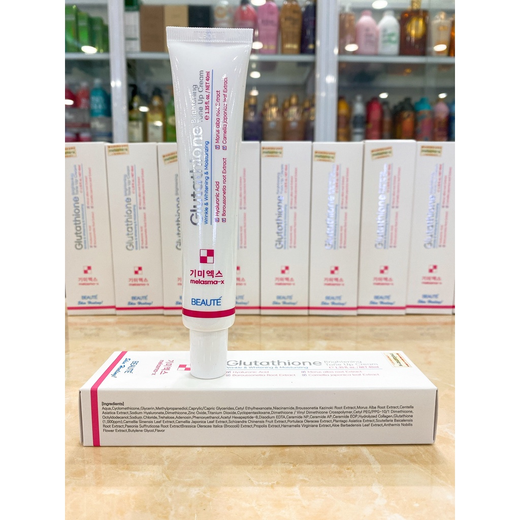 Kem Dưỡng Trắng Melasma X Glutathione Brightening TONE UP Cream Hàn Quốc 40ml