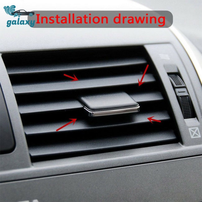 Bộ 4 Kẹp Cá Sấu Cho Điều Hòa Xe Hơi Corolla