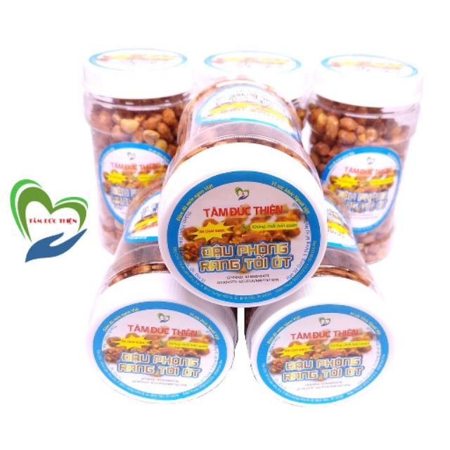Hũ Đậu Phộng Rang Tỏi Ớt Tâm Đức Thiện - Hũ 210GR | BigBuy360 - bigbuy360.vn