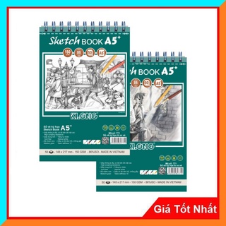 Sổ vẽ ký họa Sketch 50 tờ A5+ 150GSM; MS: 771