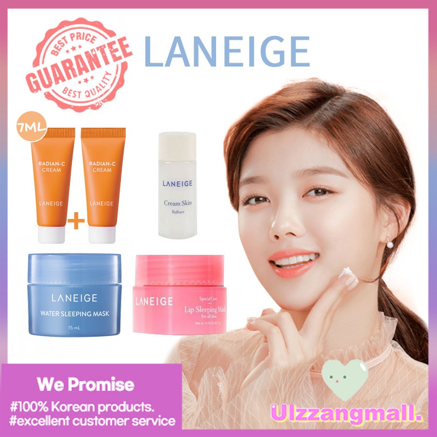 LANEIGE (Hàng Mới Về) Mặt Nạ Ngủ Mini 15ml /Radian-C 7ml 3g | BigBuy360 - bigbuy360.vn