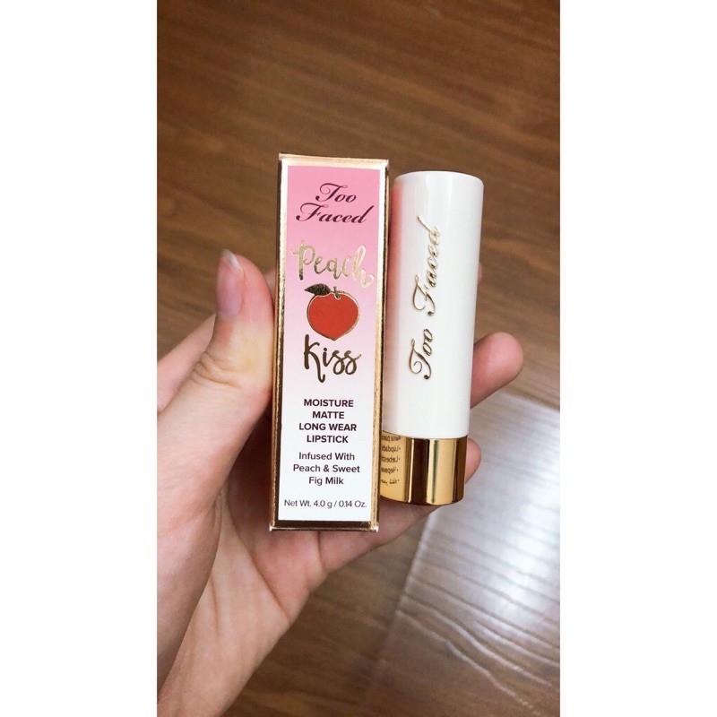 Son Too Faced Peach Kiss màu Chill Pill