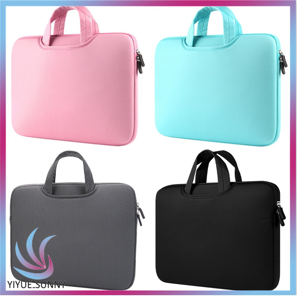 Túi đựng Laptop & Macbook 11 13 15 Inch màu trơn có dây kéo tiện lợi1 | BigBuy360 - bigbuy360.vn