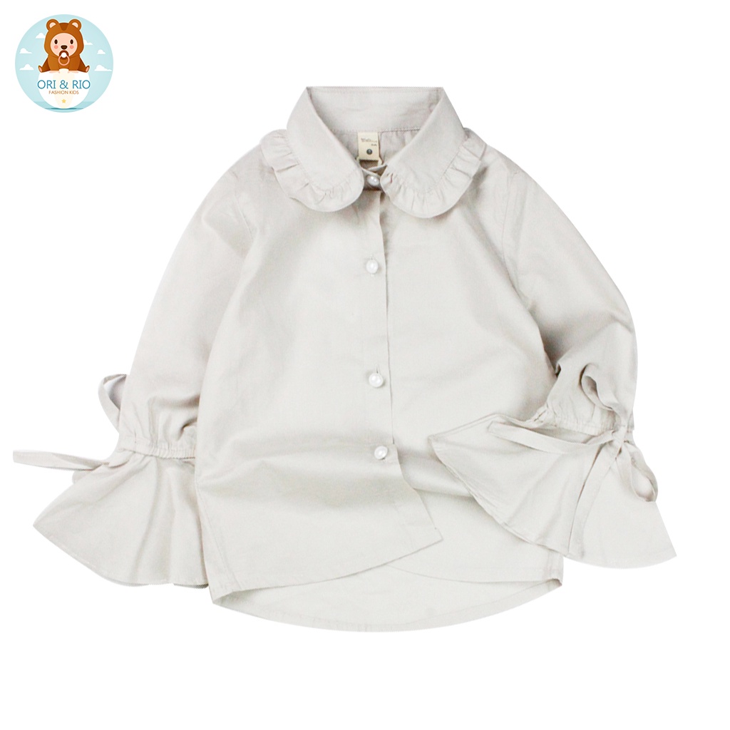 Sơmi bé gái size Lớn Quảng Châu tay dài xoè cho bé từ 5 tuổi đến 14 tuổi, từ 20 kg đến 35 kg chất shop đẹp 800
