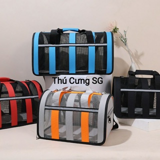 Túi vận chuyển chó mèo dạng lưới,túi vận chuyển thú cưng,du lịch(mẫu ngẫu nhiên)