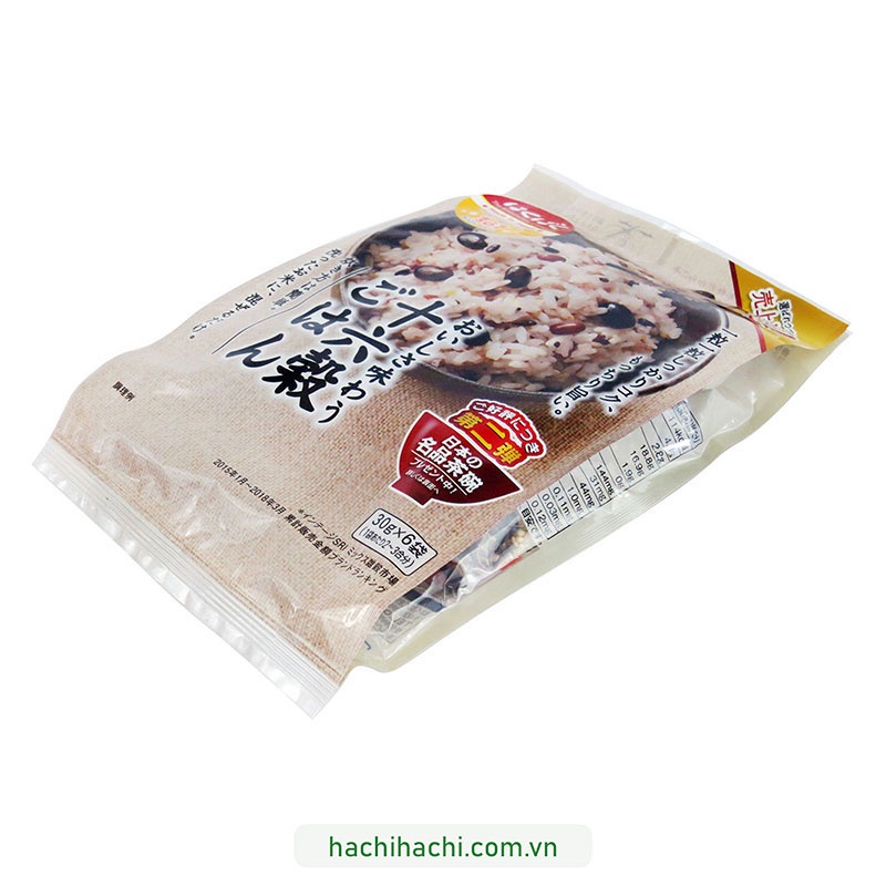 HỖN HỢP 16 LOẠI NGŨ CỐC ZAKKOKUMAI HAKUBAKU (30G X 6 GÓI) - Hachi Hachi Japan Shop