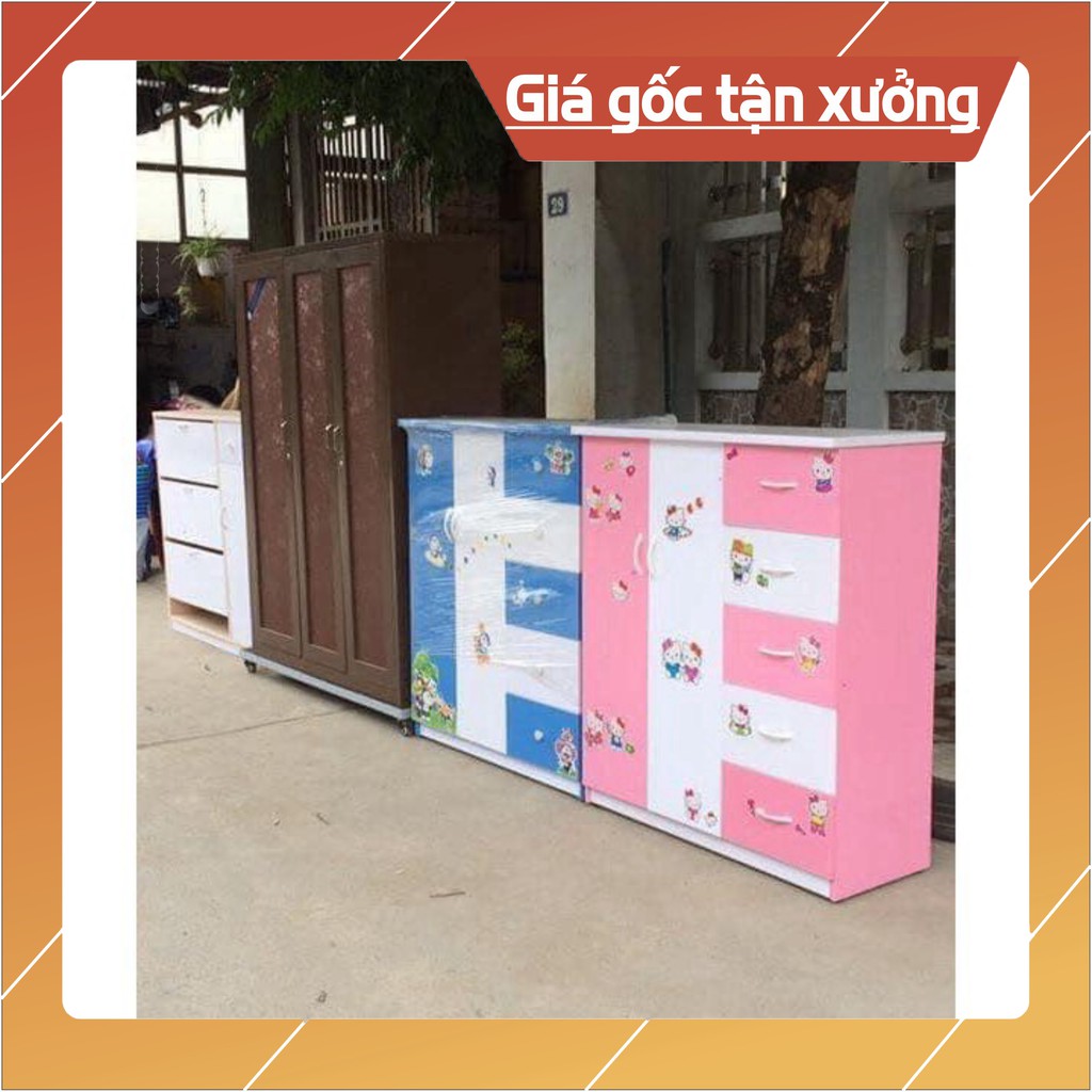 [HN] Tủ nhựa Trẻ em 2 cánh 5 ngăn  kéo chất liệu nhựa Đài Loan kích thước cấp _ Free ship Hà nội inbox..