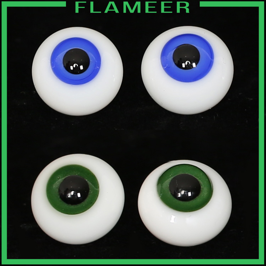 Mắt Tròn 14mm Bằng Acrylic Thời Trang Gắn Búp Bê