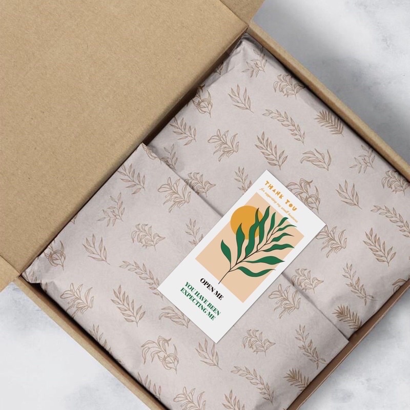 Sticker dán hũ nến hoặc bao bì size trung