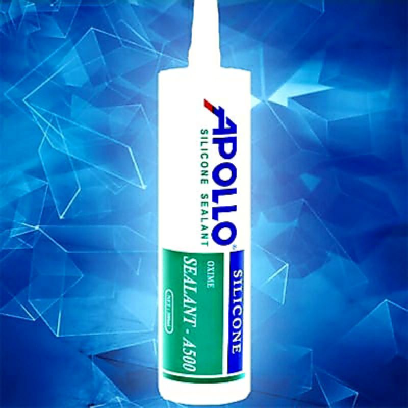 Keo silicon Apolo a300 màu trắng trong, sữa