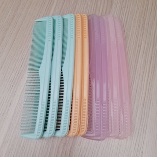 Combo 4 cây lược chải tóc màu nhạt 19cm (màu ngẫu nhiên)