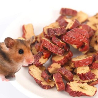 Táo đỏ sấy khô thức ăn bổ sung dinh dưỡng, giảm stress cho hamster, thú cưng nhỏ, bọ, nhím, sóc