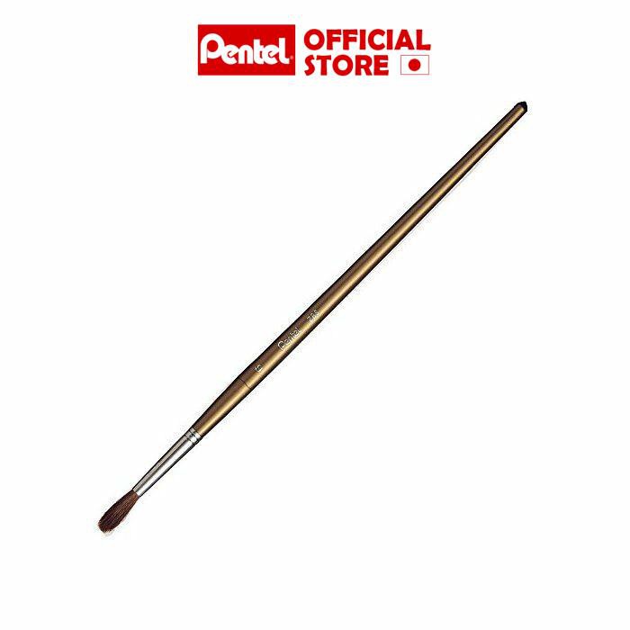 Cọ Vẽ Màu Nước Pentel ZBS1-0/4/6/8/10/12/15/16/18/20 | Cọ Lông Đầu Tròn | Mềm Mượt Đầu Cọ Nhỏ | Vẽ Màu Nước Thư Pháp