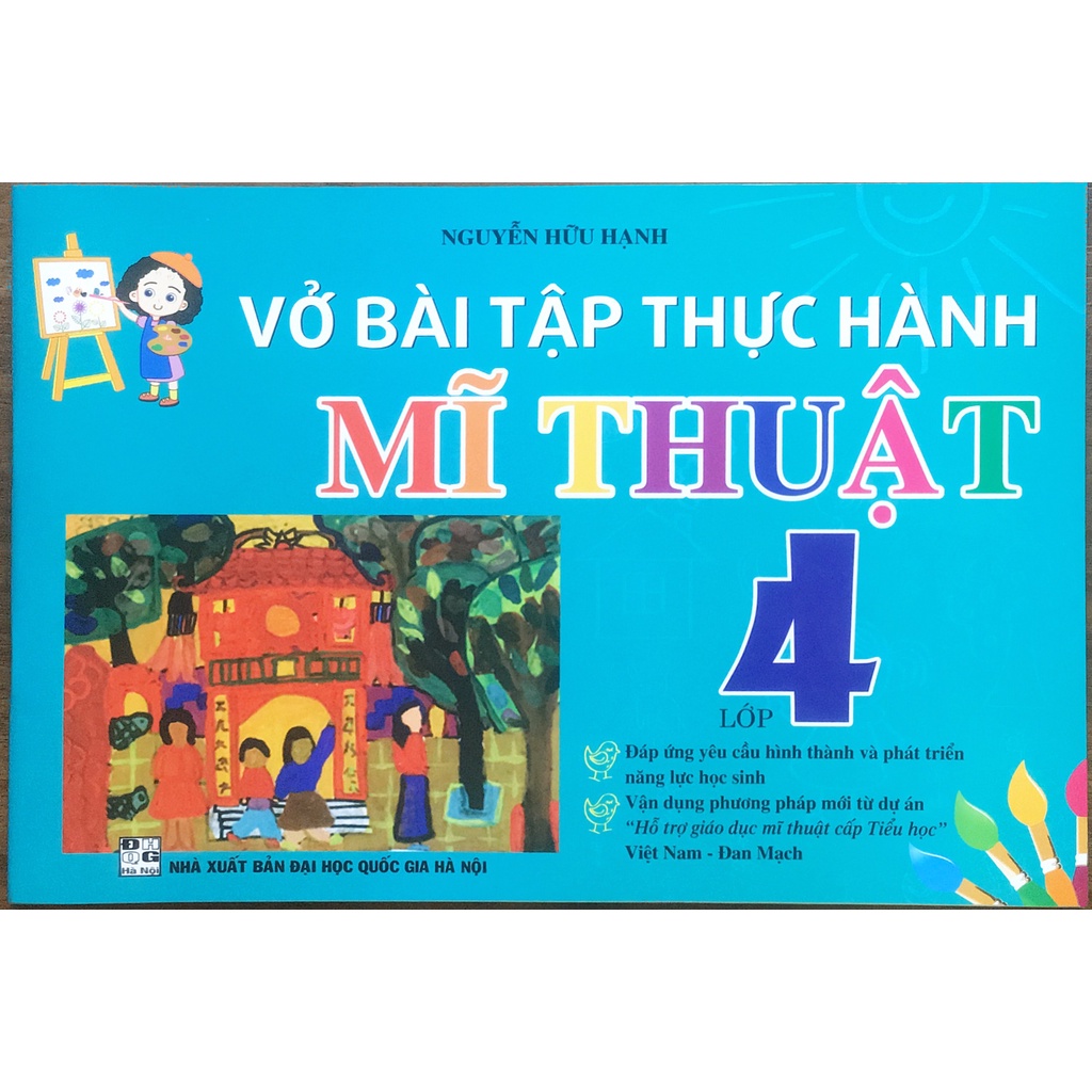 Sách - Vở bài tập thực hành Mĩ thuật lớp 4