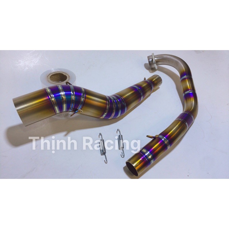 Cổ Pô 2 khúc titan cao cấp mối hàng cực đẹp dành cho Ex150