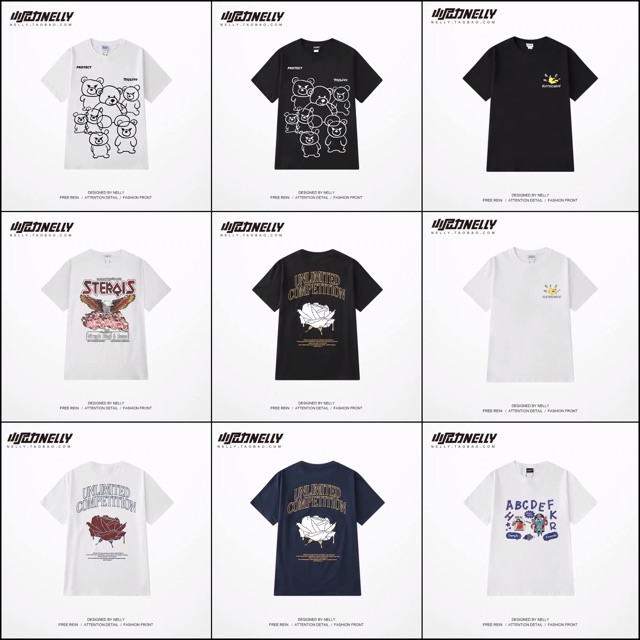 Áo phông Nelly các loại (19-29-39 tệ) | BigBuy360 - bigbuy360.vn