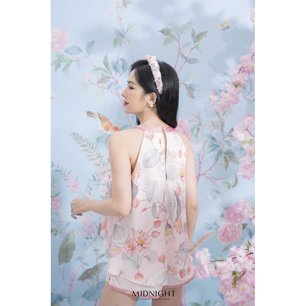 Set Yếm Hải Đường - Midnight Sleepwear